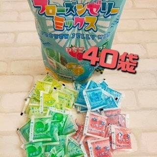 コストコ(コストコ)のコストコお試し　フローズンゼリー　洋生菓子　シャーベットゼリー　スティックアイス(菓子/デザート)