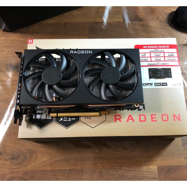 美品】RADEON RD-RX6600-E8GB/DF carroceriasbuscars.com