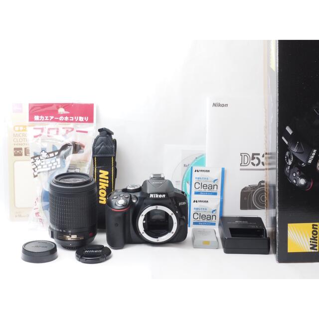 【美品】Wifi搭載⭐️自撮りOK NikonD5300 超高画質2416万画素