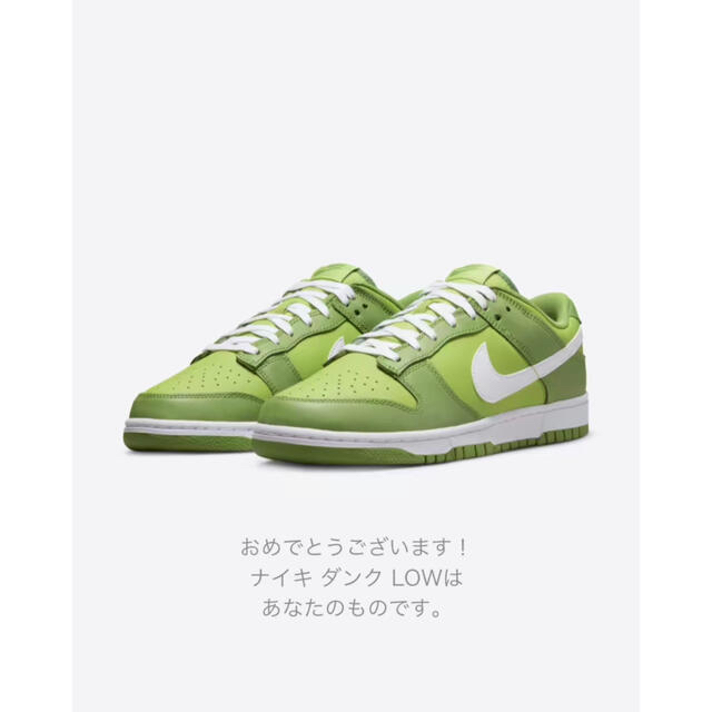 NIKE(ナイキ)のダンクロー Dunk Low Kermit/Chlorophyll 26.5 メンズの靴/シューズ(スニーカー)の商品写真