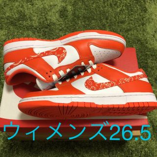 ナイキ(NIKE)のNike Wmns Dunk Low ESS “Orange Paisley”(スニーカー)