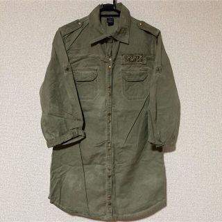 ギャップ(GAP)のギャップ ミリタリーシャツワンピース (シャツ/ブラウス(長袖/七分))