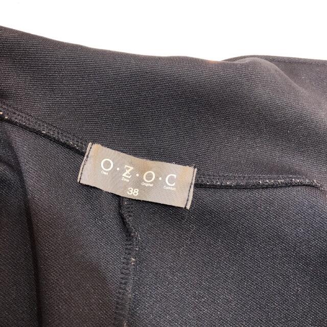 OZOC(オゾック)の黒　ジャケット   【ブランド】オゾック レディースのジャケット/アウター(テーラードジャケット)の商品写真