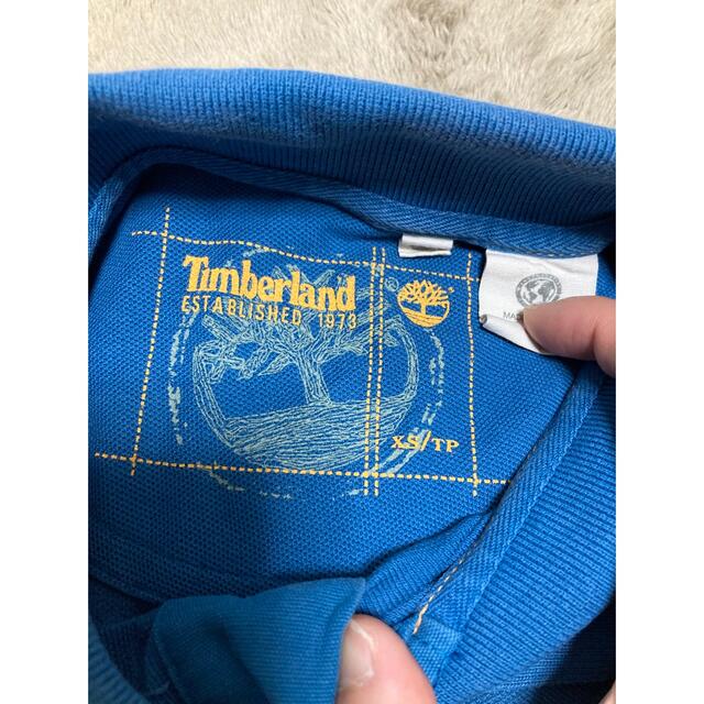 Timberland(ティンバーランド)のティンバーランド（Timberland）ポロシャツ　XSサイズ メンズのトップス(ポロシャツ)の商品写真