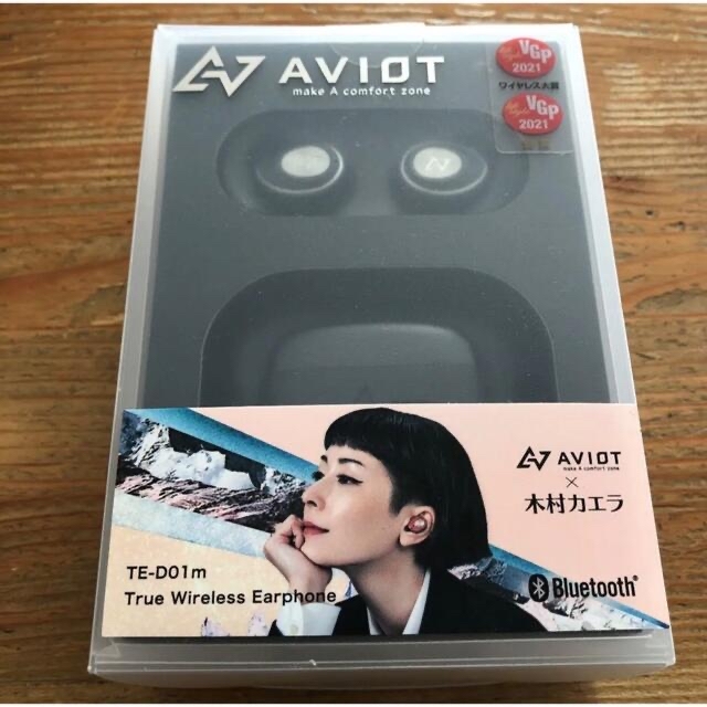 アビオット TE-D01m-BK AVIOT トゥルーワイヤレスイヤホン