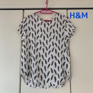 エイチアンドエム(H&M)のH&M 半袖ブラウス　S(シャツ/ブラウス(半袖/袖なし))