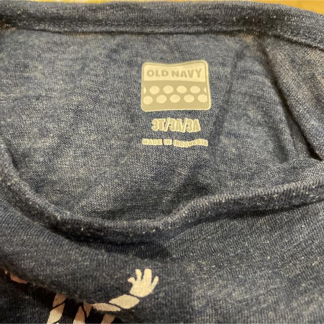 Old Navy(オールドネイビー)のTシャツ　2枚セット キッズ/ベビー/マタニティのキッズ服女の子用(90cm~)(Tシャツ/カットソー)の商品写真