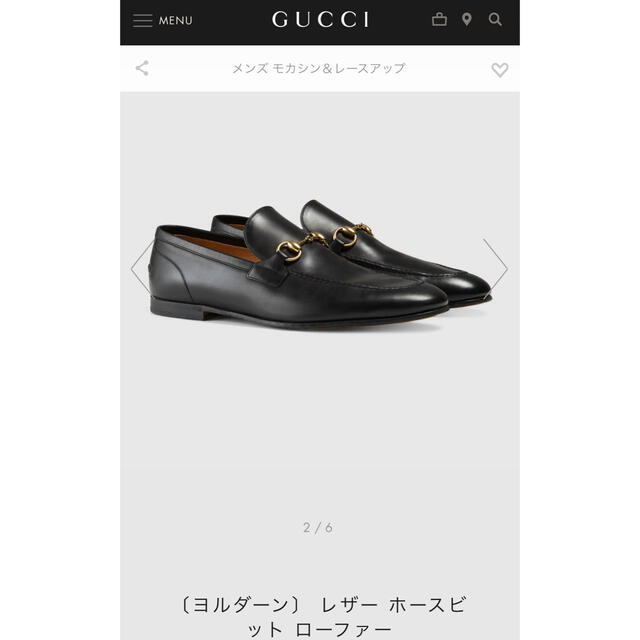 Gucci(グッチ)のgucci グッチ　ビットローファー　モカシン　シューズ　靴 メンズの靴/シューズ(スリッポン/モカシン)の商品写真