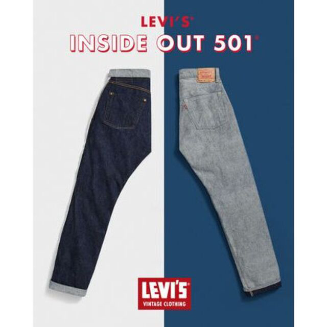 Levi's - LVC INSIDE OUT 501の通販 by MIDFWD's shop|リーバイスなら