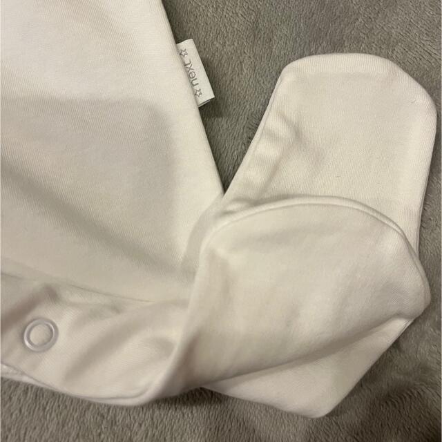 NEXT(ネクスト)のnext 白ロンパース　3着 キッズ/ベビー/マタニティのベビー服(~85cm)(ロンパース)の商品写真