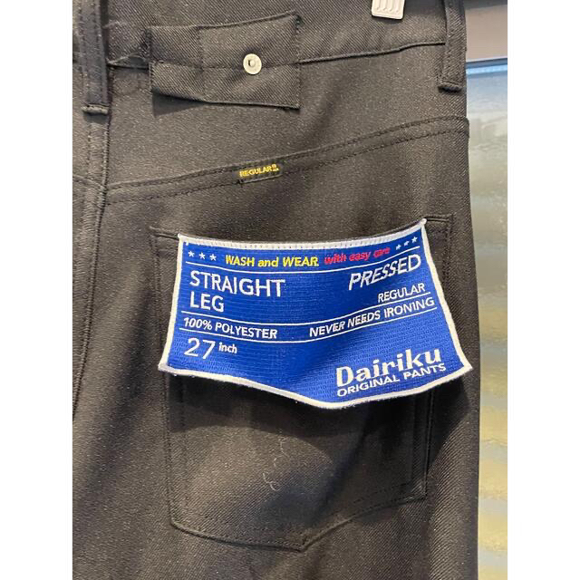 UNUSED(アンユーズド)のStraight Flasher Pressed Pants【DAIRIKU】 メンズのパンツ(スラックス)の商品写真