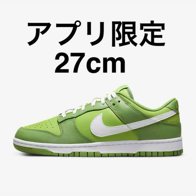 NIKE(ナイキ)のナイキ アプリ購入 NIKE DUNK LOW RETRO  27cm メンズの靴/シューズ(スニーカー)の商品写真