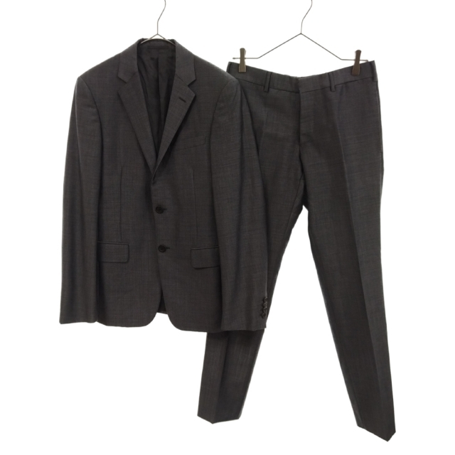 PRADA - PRADA プラダ 2Bスーツ セットアップ 44R A8300 グレーの通販