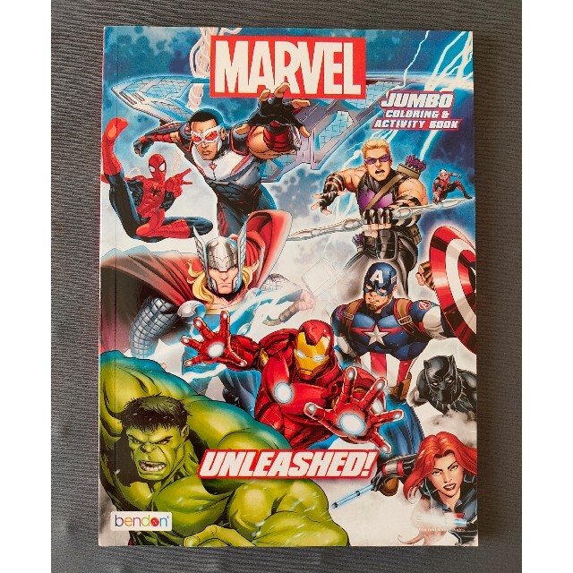 MARVEL(マーベル)のMARVEL アクティビティブック 2冊組 エンタメ/ホビーのアニメグッズ(その他)の商品写真