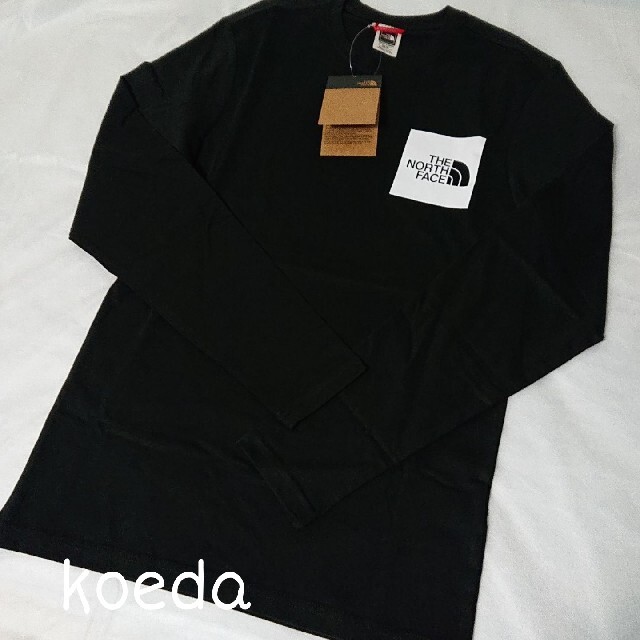 THE NORTH FACE(ザノースフェイス)のノースフェイス　長袖　ロンT ファイン Fine ブラック 黒 海外Lサイズ メンズのトップス(Tシャツ/カットソー(七分/長袖))の商品写真