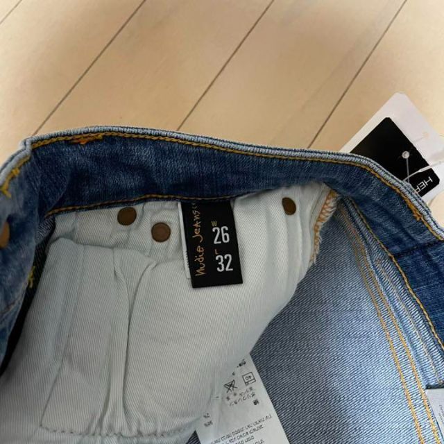 新品、未使用タグ付き　Nudie jeans26 “SKINNY LIN“ 4