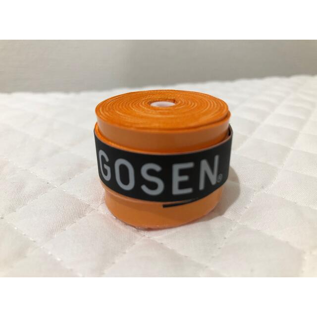 GOSEN(ゴーセン)のGOSEN グリップテープ 1個★迅速発送 オレンジ ゴーセンマイバチ色変更可 エンタメ/ホビーのエンタメ その他(その他)の商品写真