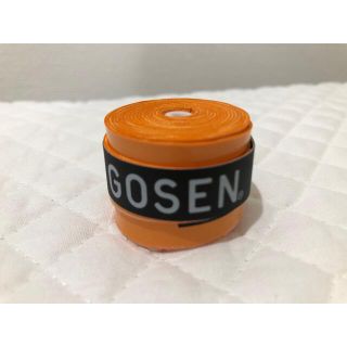 ゴーセン(GOSEN)のGOSEN グリップテープ 1個★迅速発送 オレンジ ゴーセンマイバチ色変更可(その他)