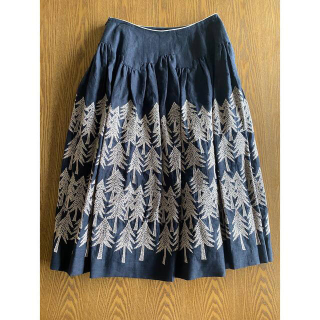 直販価格 期間限定お値下げ mina perhonenのラップスカート「loch