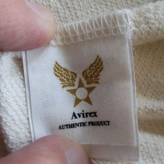 AVIREX(アヴィレックス)の大きいサイズ AVIREX 長袖カットソー 3L メンズのトップス(Tシャツ/カットソー(七分/長袖))の商品写真