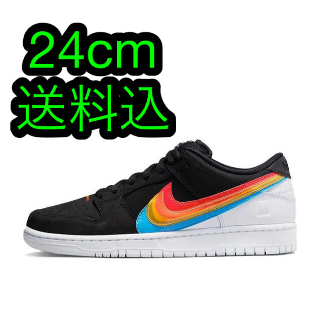 Polaroid Nike SB Dunk Low Pro Black 24cm