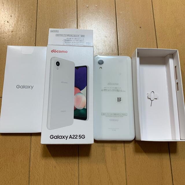 GALAXY A22 5G ホワイト SIMフリー 品揃え豊富で 4560円引き hachiman ...