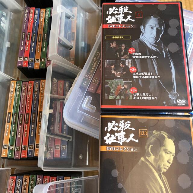 必殺仕事人【全巻】（TV 133巻＋映画７巻） エンタメ/ホビーのDVD/ブルーレイ(TVドラマ)の商品写真