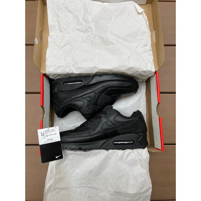 NIKE(ナイキ)のNIKE AIR MAX 90 LTR BLACK 27.0cm   USED品 メンズの靴/シューズ(スニーカー)の商品写真