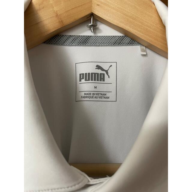 PUMA(プーマ)の半袖シャツ　ゴルフ　ポロシャツ　プーマ　夏用　サイズM スポーツ/アウトドアのゴルフ(ウエア)の商品写真