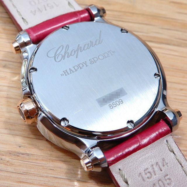 Chopard(ショパール)のももんがぁ様の ショパール ハッピースポーツ マーク2 ミニ  レディースのファッション小物(腕時計)の商品写真