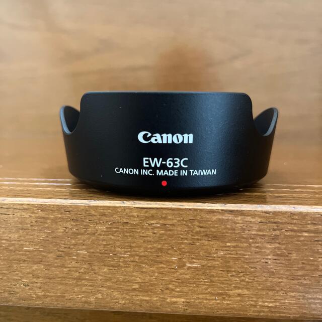 Canon(キヤノン)のCanonレンズフードEW-63C スマホ/家電/カメラのカメラ(デジタル一眼)の商品写真