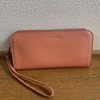 チャールズアンドキース(Charles and Keith)のチャールズ＆キース 長財布  ウォレット 鋲 スタッズ 小物  カバン バッグ(財布)