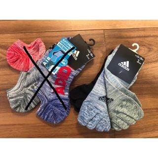 アディダス(adidas)の新品　靴下　ソックス　メッシュ　アディダス  adidas(ソックス)