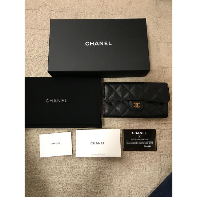 保存版】 CHANEL - シャネル CHANEL ミディアムウォレット 二つ折り