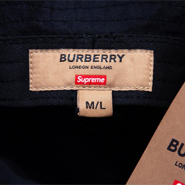 Supreme(シュプリーム)のSupreme Burberry Crusher ハット M/Lサイズ メンズの帽子(ハット)の商品写真