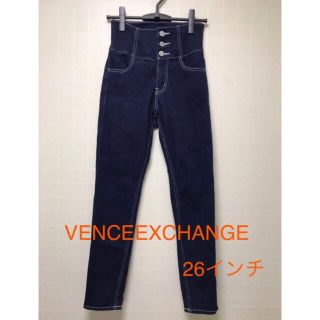 ヴァンスエクスチェンジ(VENCE EXCHANGE)の専用　VENCEEXCHANGE  3つボタンハイウエストスキニー(デニム/ジーンズ)