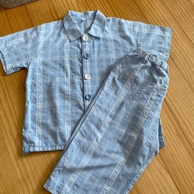 MUJI (無印良品)(ムジルシリョウヒン)の110無印パジャマ キッズ/ベビー/マタニティのキッズ服男の子用(90cm~)(パジャマ)の商品写真