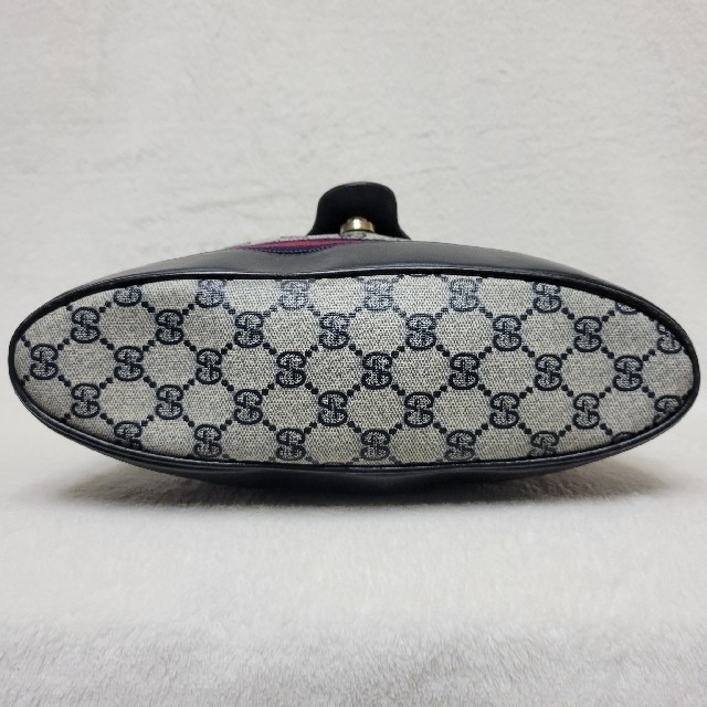 良好品】 Gucci - 【希少】オールド グッチ 肩掛けバッグ バケツバッグ