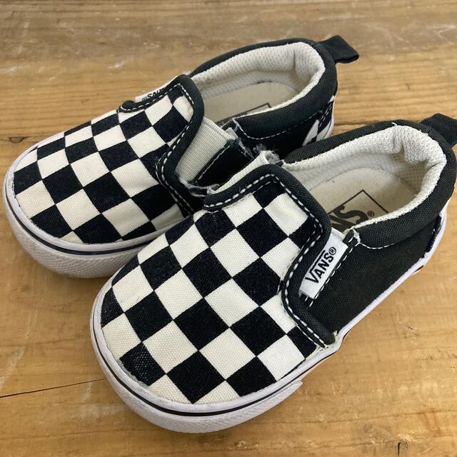 VANS(ヴァンズ)のvansスリッポン　14cm キッズ/ベビー/マタニティのベビー靴/シューズ(~14cm)(スニーカー)の商品写真