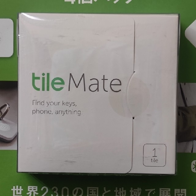 Tile Mate (2018) 探し物/スマホが見つかる 紛失防止4個パック
