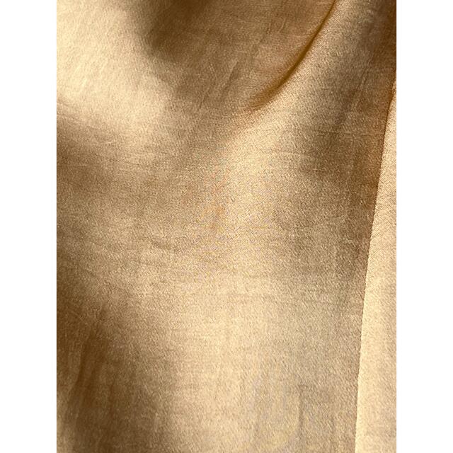 Spick & Span(スピックアンドスパン)の【スピックアンド スパン】フィッシュテールスカート アシメ サテン イエロー F レディースのスカート(ひざ丈スカート)の商品写真