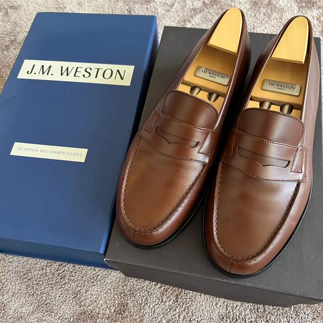 代引き不可】 J.M. WESTON - 【美品】J.M.WESTON 180 ローファー 7E
