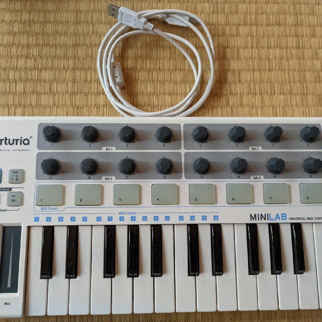 iiMK(アイアイエムケー)のMinilab midiキーボード 楽器のDTM/DAW(MIDIコントローラー)の商品写真