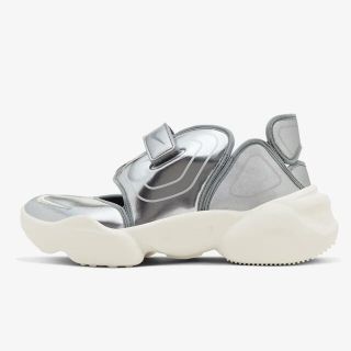 ナイキ(NIKE)の希少！！ NIKE AQUA RIFT シルバー 23.0 新品(サンダル)