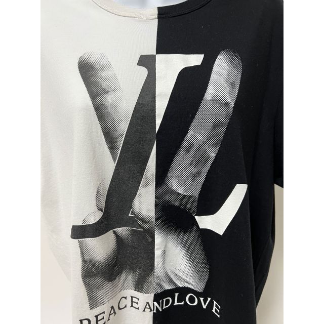 LOUIS VUITTON - ルイヴィトン メンズ Tシャツ PEACE AND LOVE サイズS ...