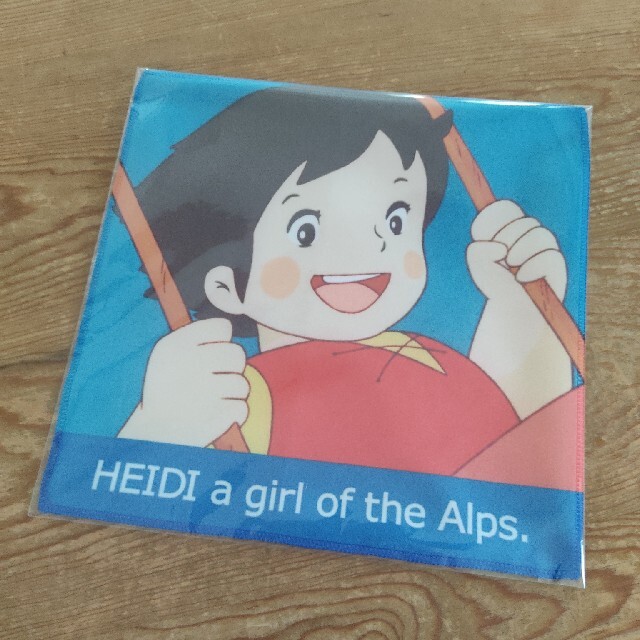 アルプスの少女ハイジ クリーナークロス エンタメ/ホビーのおもちゃ/ぬいぐるみ(キャラクターグッズ)の商品写真