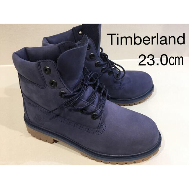 円高還元 Timberland - ティンバーランド ブーツ 23.0㎝ ブルー Timberland ブーツ - covid19.ins