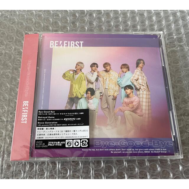 THE FIRST(ザファースト)のBE: FIRST  Bye-Good-Bye CD＋DVD トレカなし エンタメ/ホビーのCD(ポップス/ロック(邦楽))の商品写真