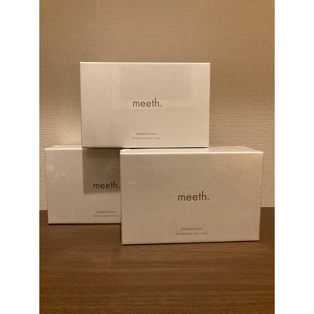 SALE100%新品】 meeth モアリッチパック 3箱 zTCOq-m60684508170