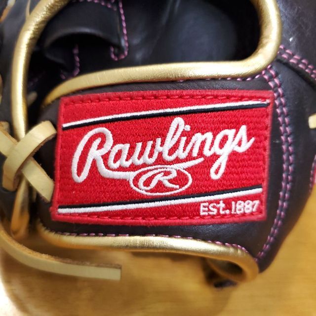 Rawlings(ローリングス)のローリングス HOH ベーチャン別注品 一般用 内野用 ソフトボールグローブ スポーツ/アウトドアの野球(グローブ)の商品写真